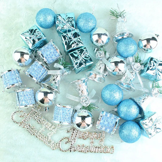 32pcs Deluxe Christmas Ornament Set