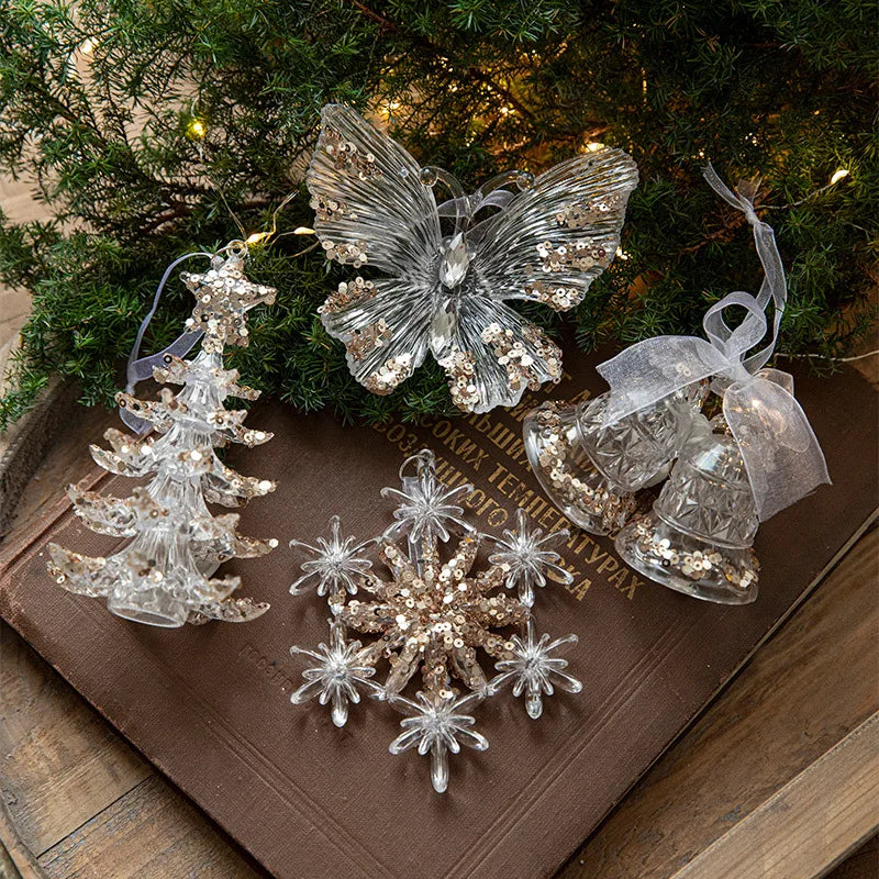 Luxury Acrylic Snowflake Ornament