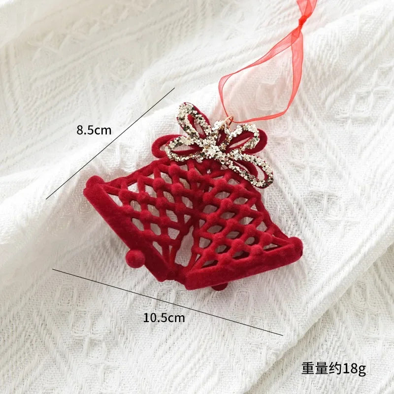 Festive Red Plush Ornament