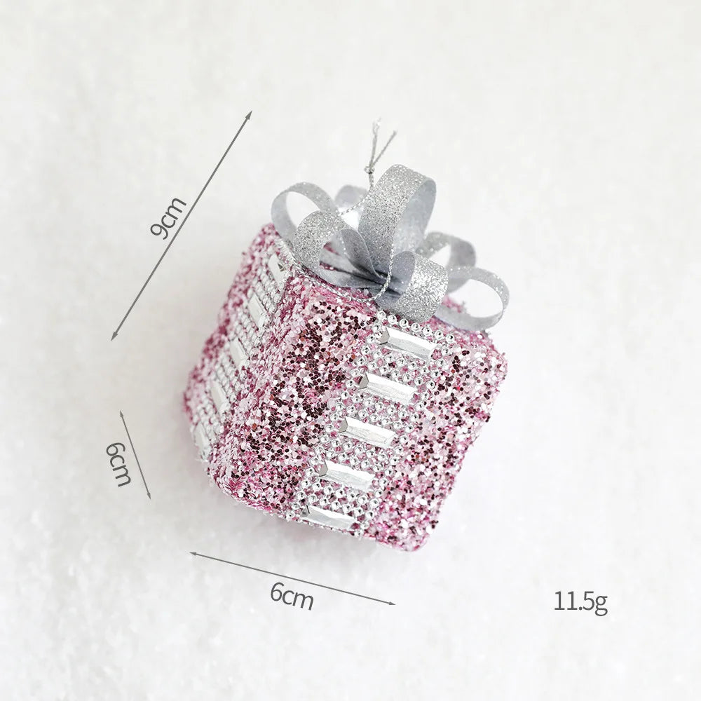 Pink Christmas Elegance Ornaments