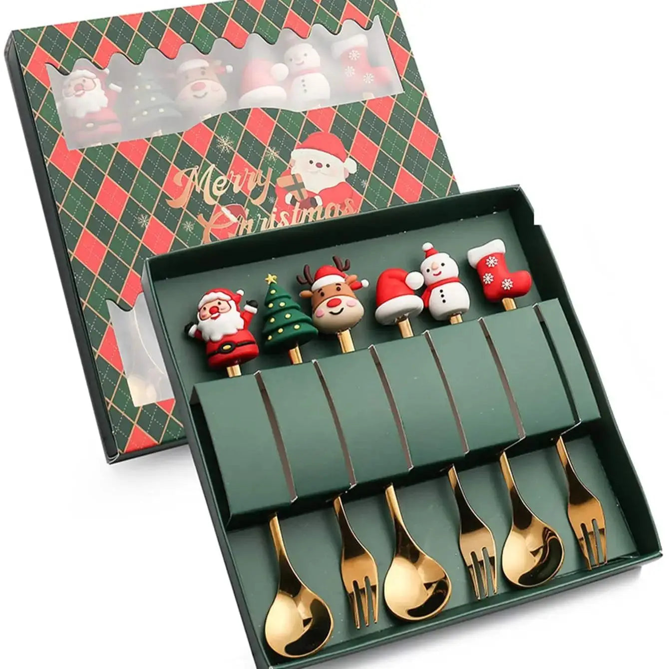Luxury Christmas Cutlery Set