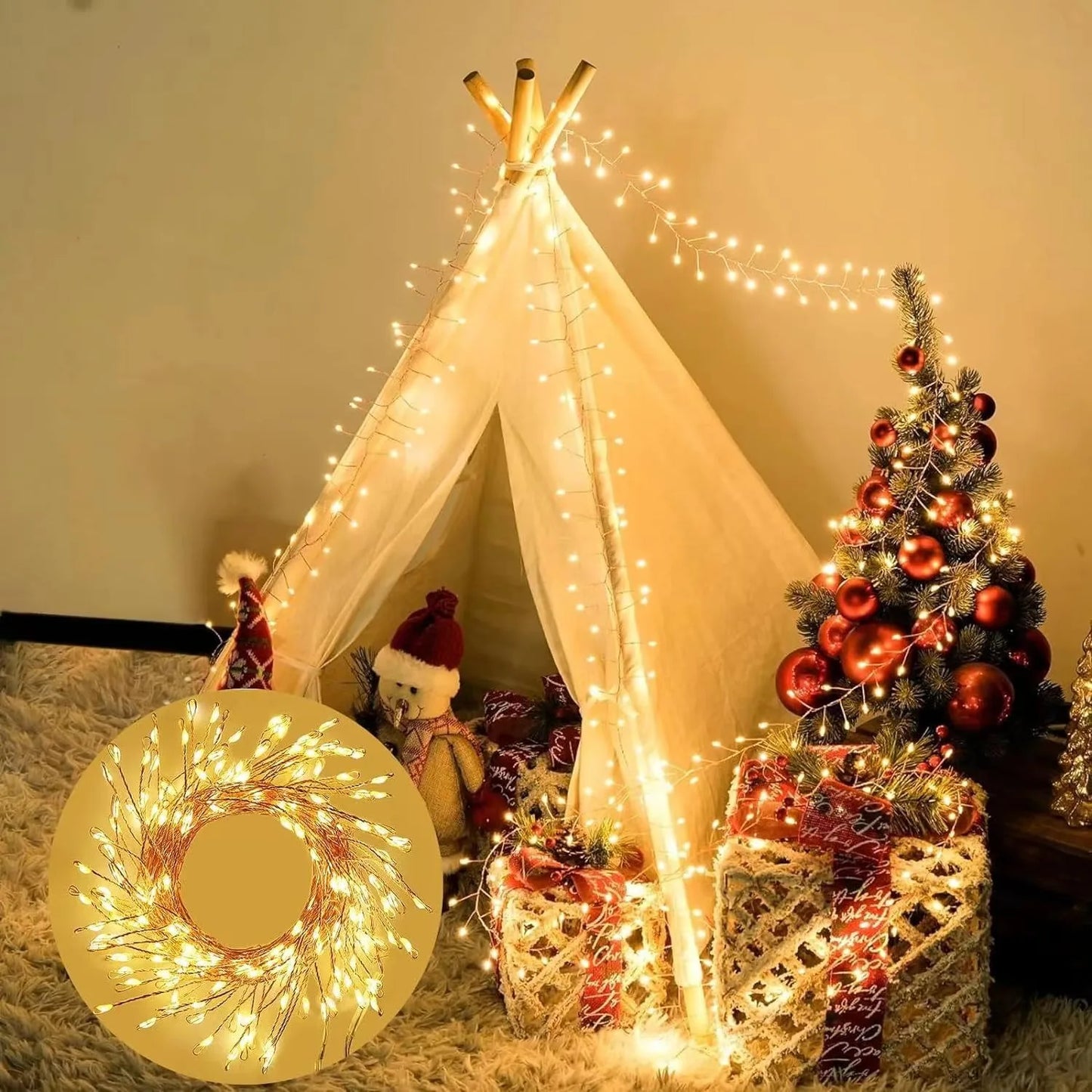 LED Firecracker Fairy Lights For Christmas Magic