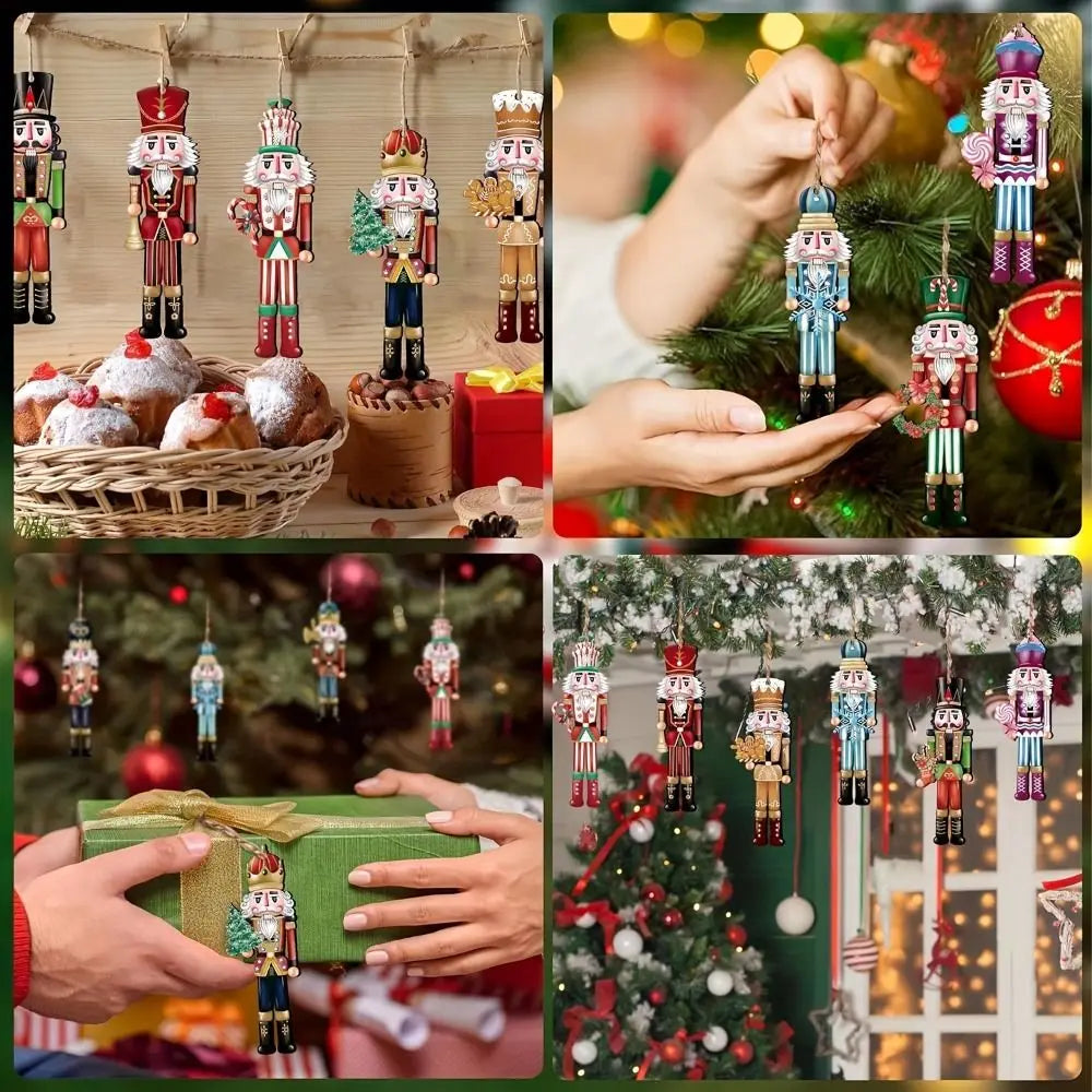 Festive Nutcracker Soldier Hanging Decoration