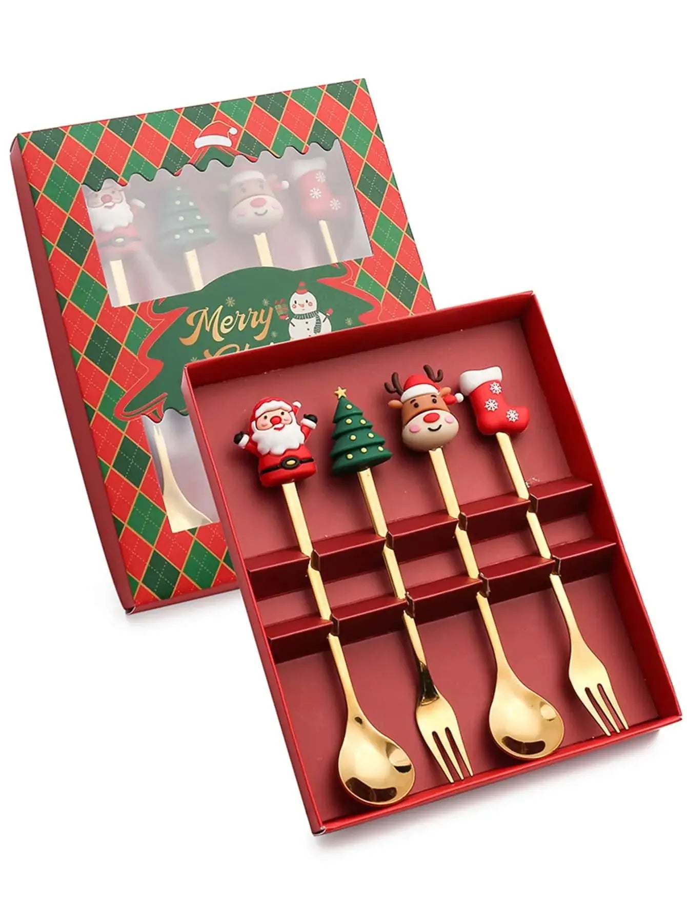 Luxury Christmas Cutlery Set