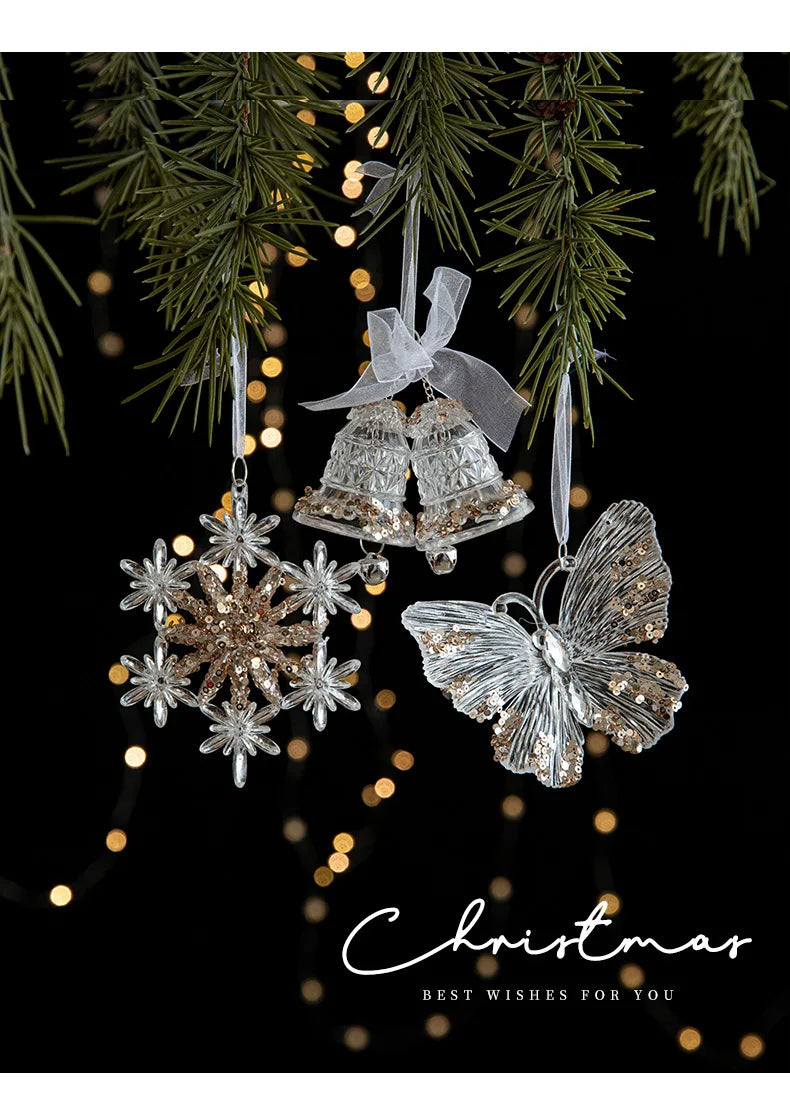 Luxury Acrylic Snowflake Ornament