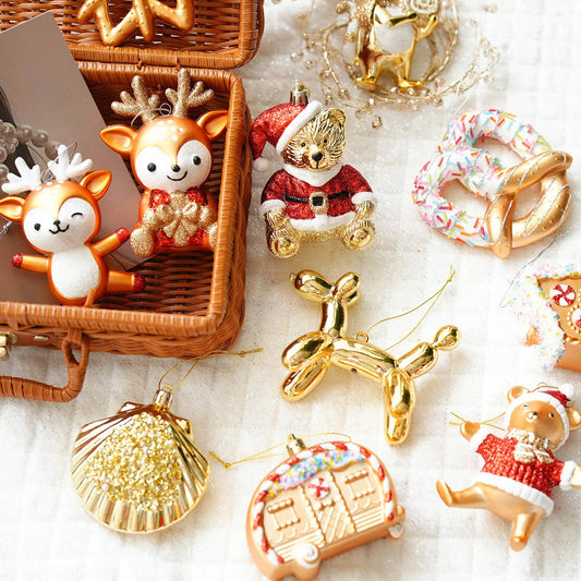 Balloon Dog Christmas Ornaments
