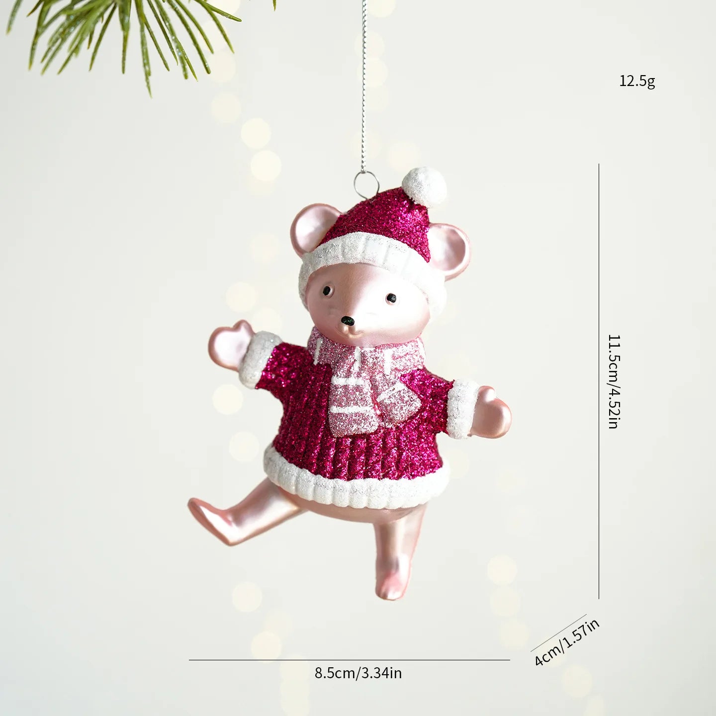 Balloon Dog Christmas Ornaments