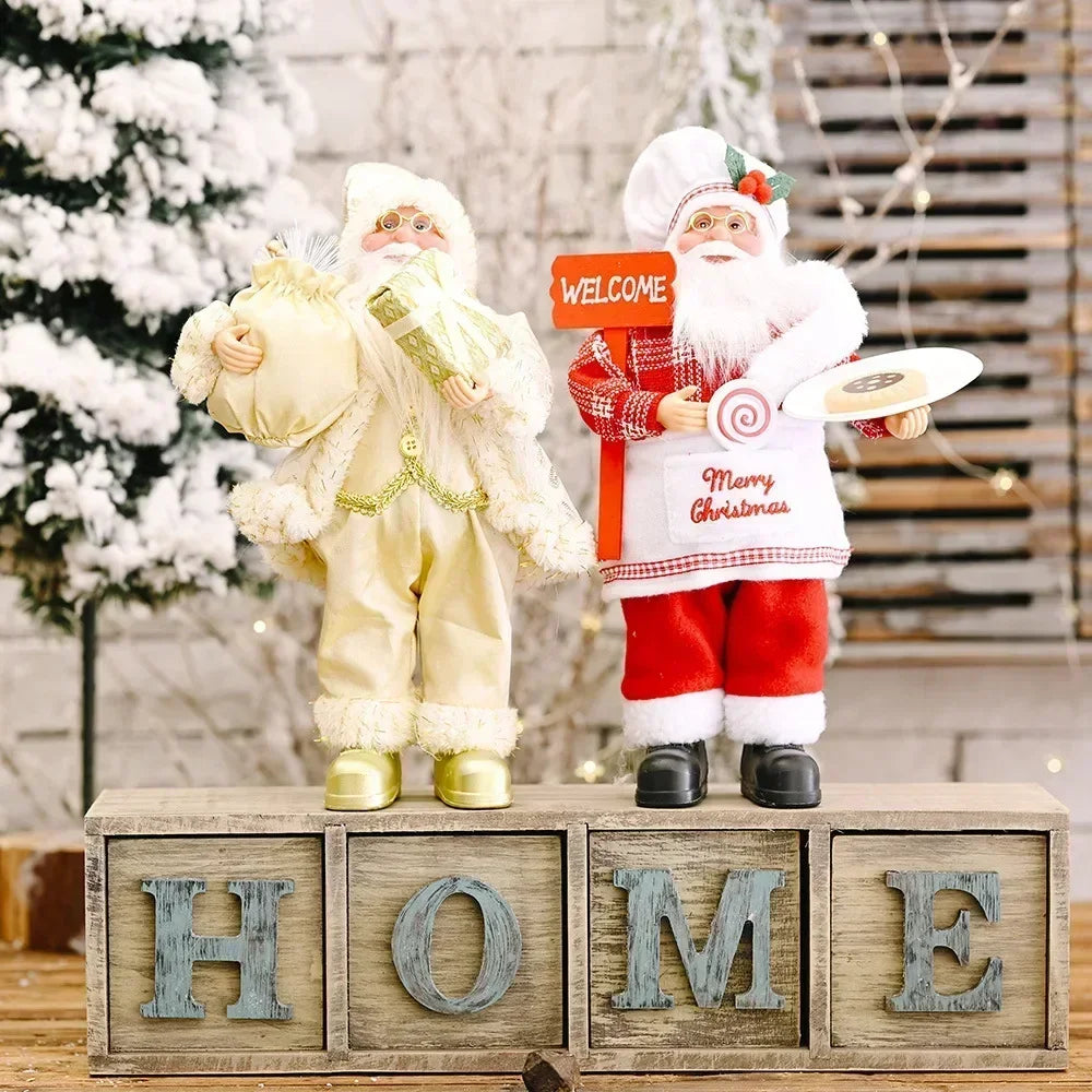 Christmas Santa Plush Doll 30cm Decoration