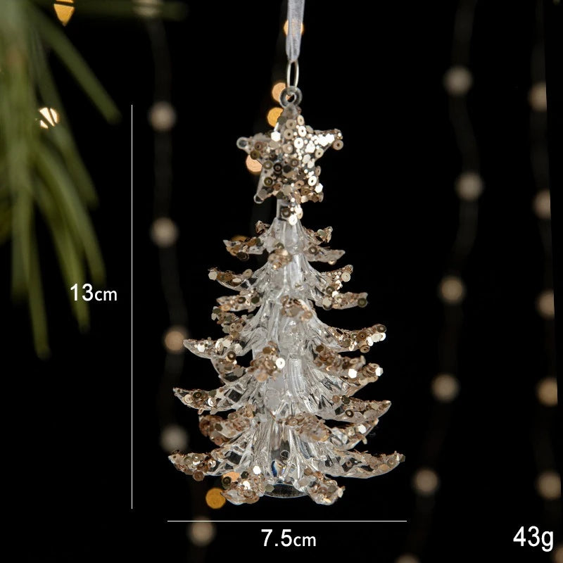 Luxury Acrylic Snowflake Ornament