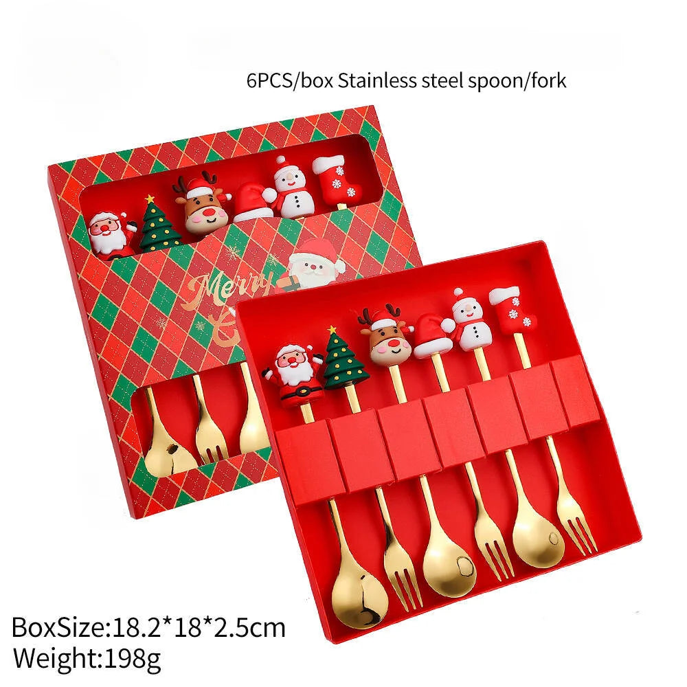 Luxury Christmas Cutlery Set