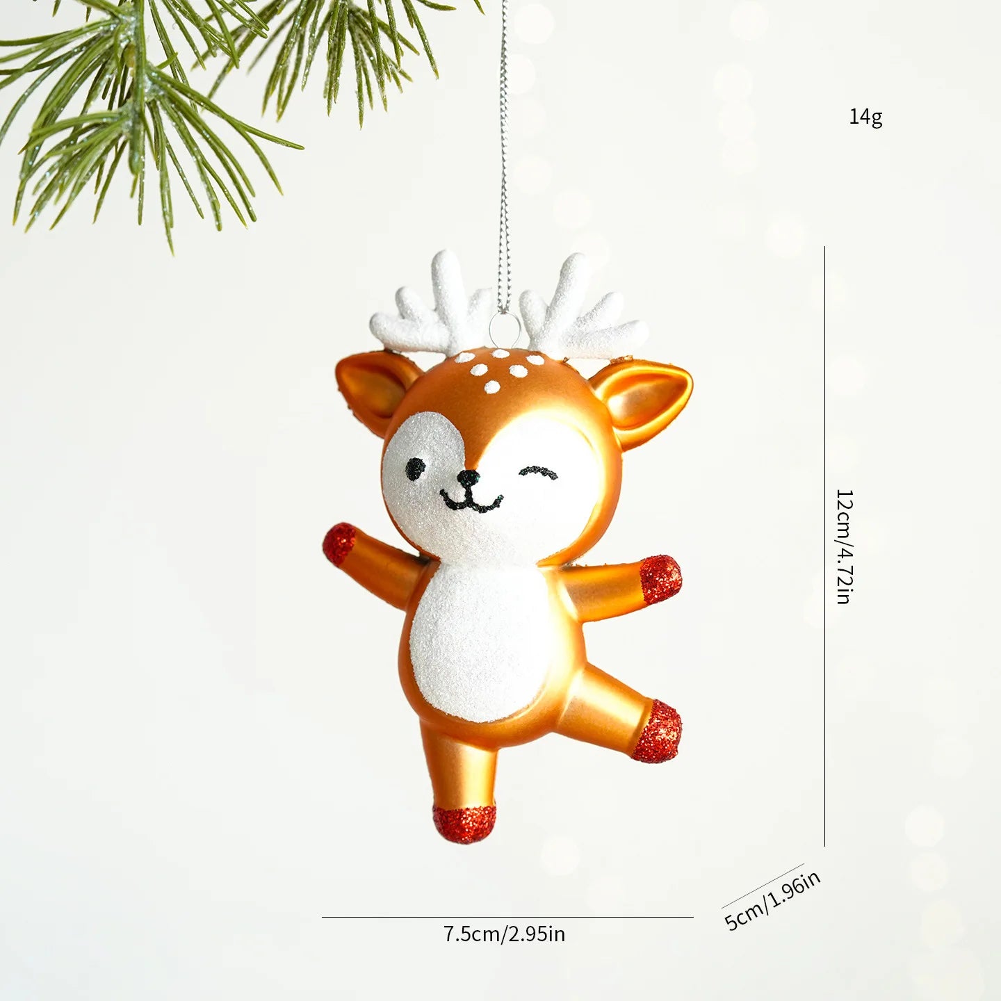 Balloon Dog Christmas Ornaments