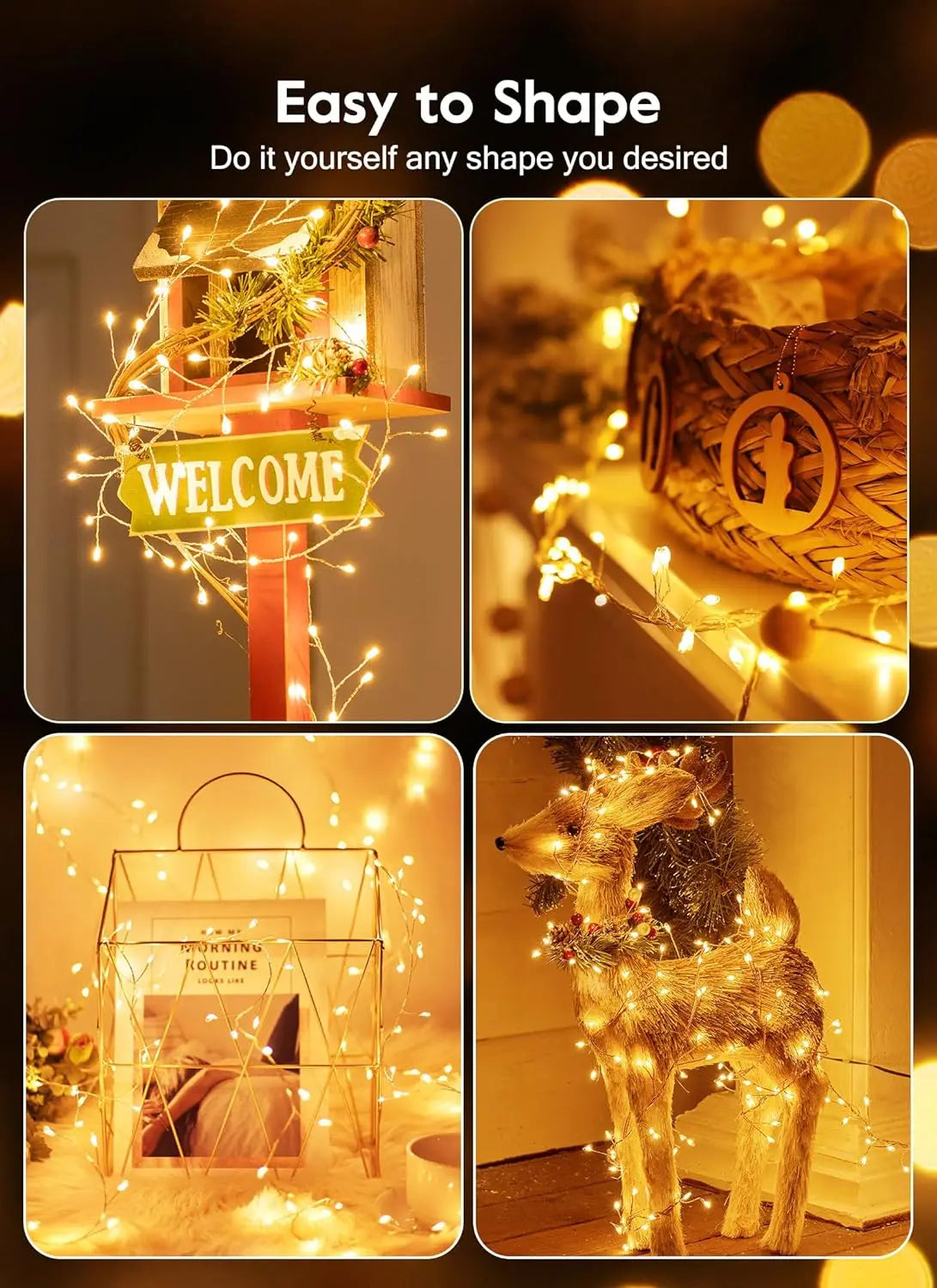 LED Firecracker Fairy Lights For Christmas Magic