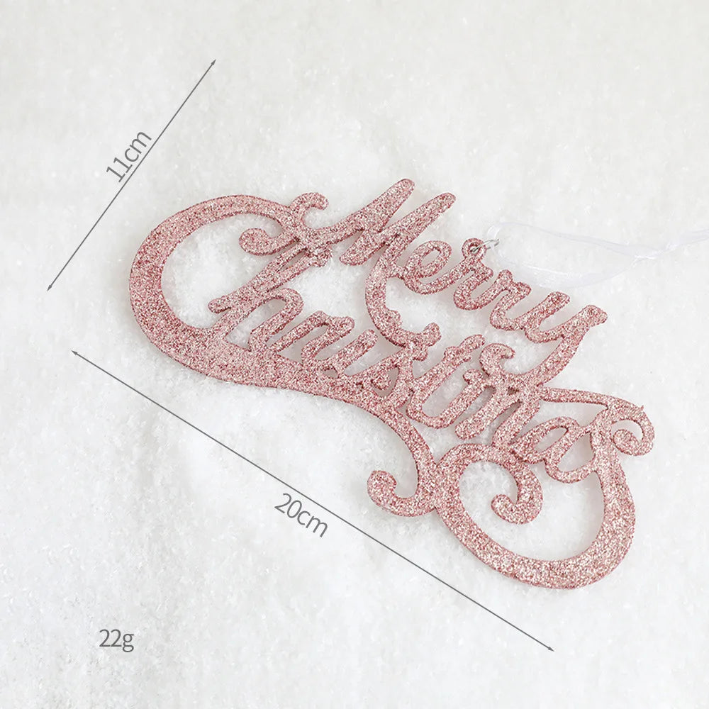 Pink Christmas Elegance Ornaments