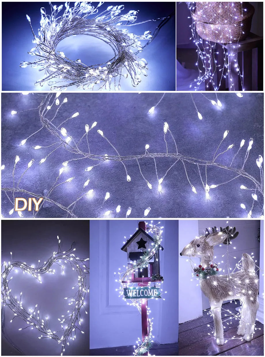 LED Firecracker Fairy Lights For Christmas Magic