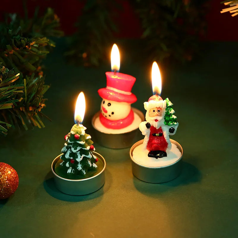 12pcs Christmas Candle Collection