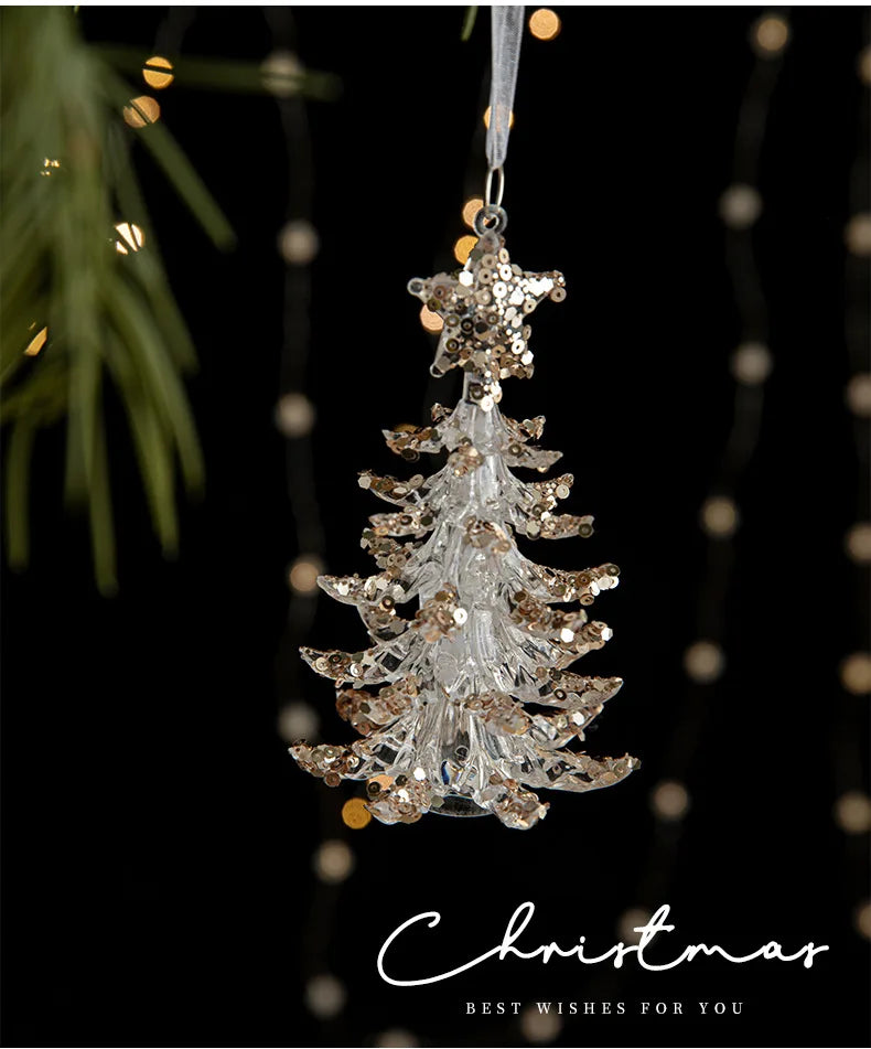 Luxury Acrylic Snowflake Ornament