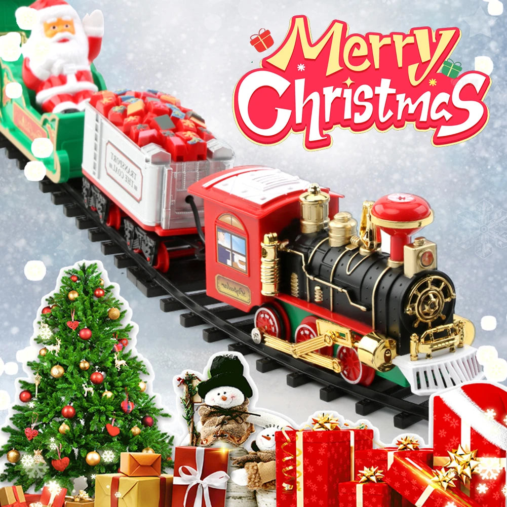 Magical Christmas Tree Train Set