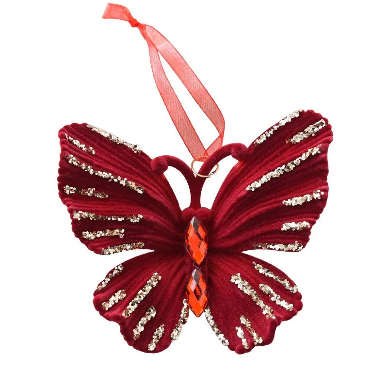 Festive Red Plush Ornament