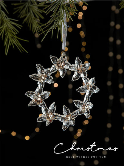 Luxury Acrylic Snowflake Ornament