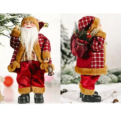 Christmas Santa Plush Doll 30cm Decoration