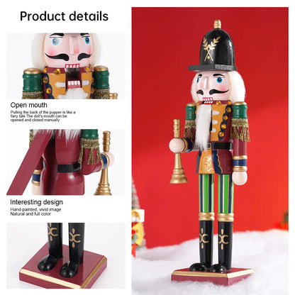 Classic 30cm Wooden Nutcracker Soldier