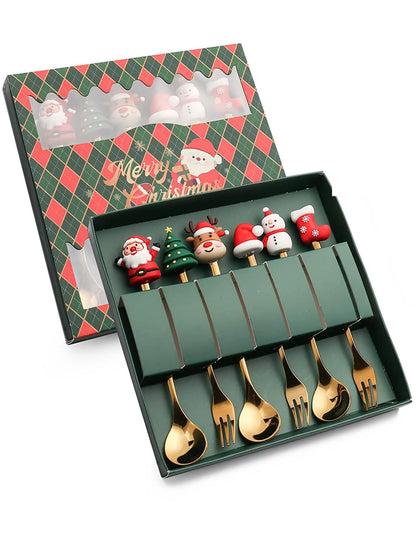 Luxury Christmas Cutlery Set