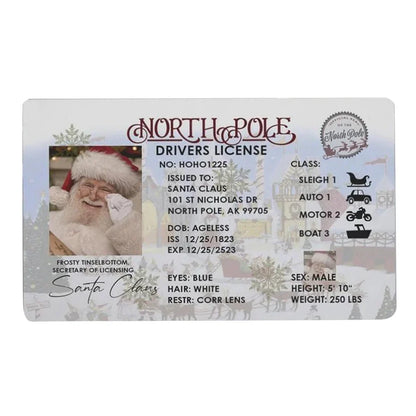 Santa’s Official Flying Licence