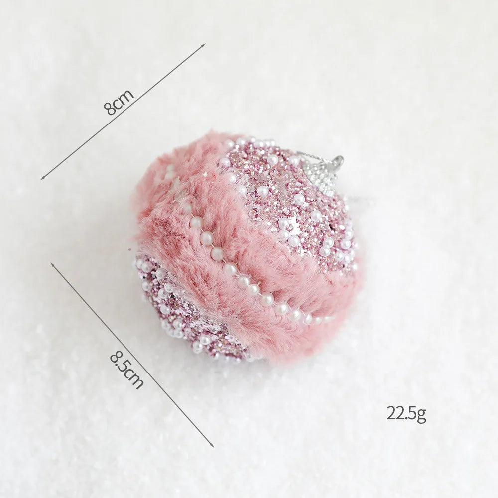 Pink Christmas Elegance Ornaments