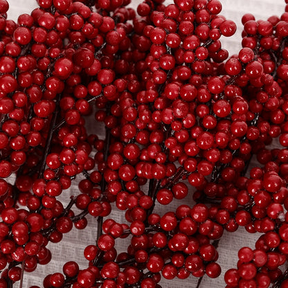 Luxury Red Berry Stems