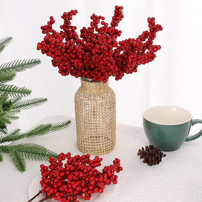 Luxury Red Berry Stems