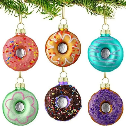 Christmas Glass Treat Ornaments