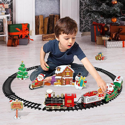 Magical Christmas Tree Train Set