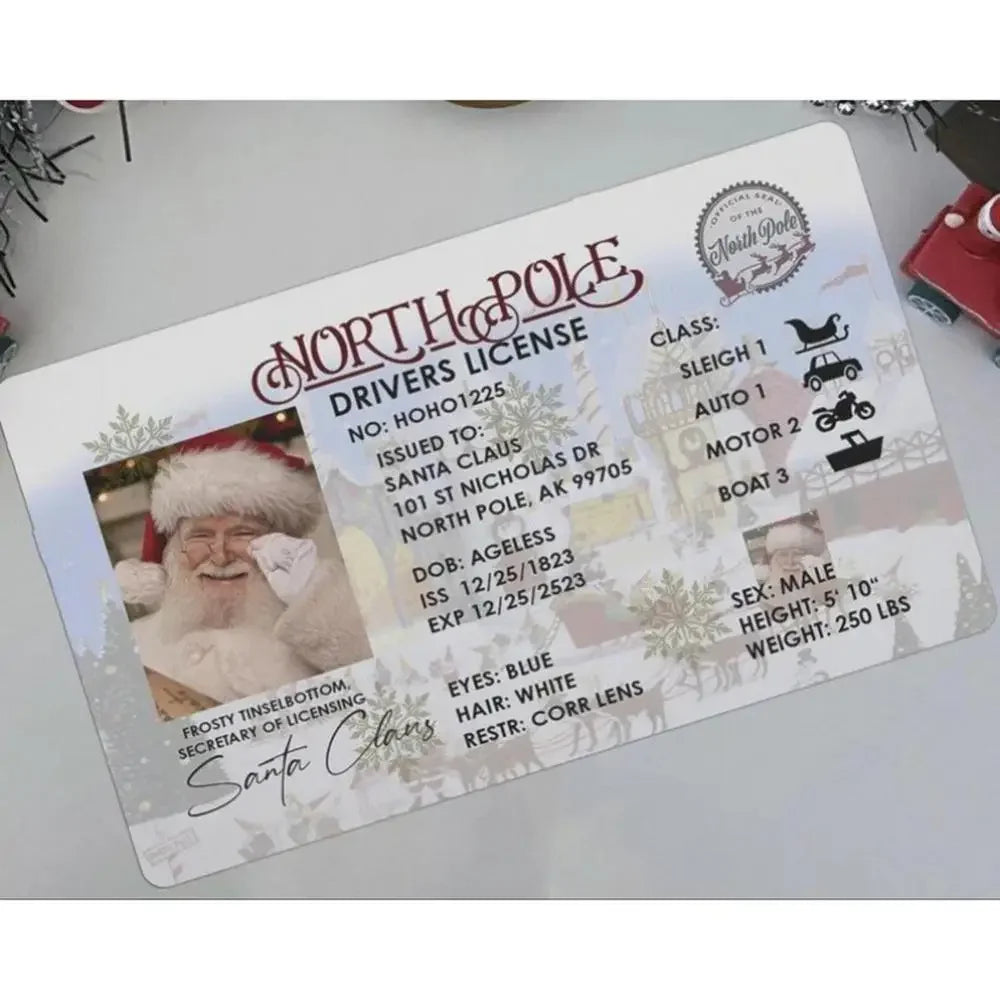 Santa’s Official Flying Licence