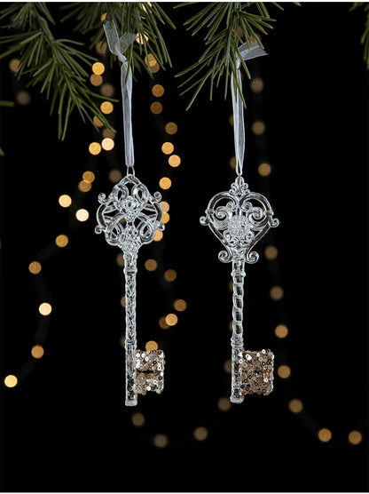 Luxury Acrylic Snowflake Ornament