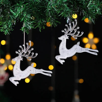 Transparent Reindeer Christmas Decorations