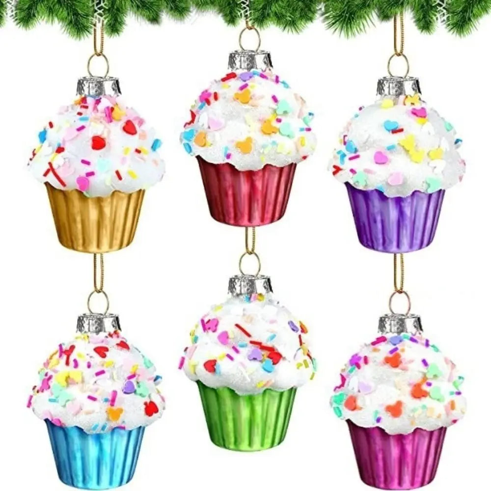 Christmas Glass Treat Ornaments