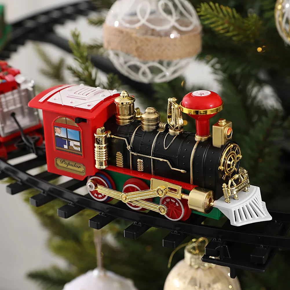 Magical Christmas Tree Train Set