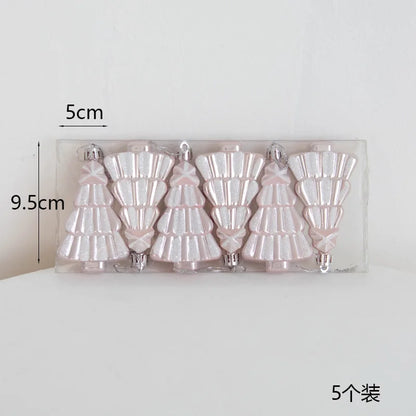 Pink Enchanted Christmas Baubles