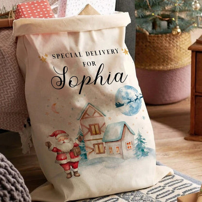 Luxury Personalised Christmas Gift Bag