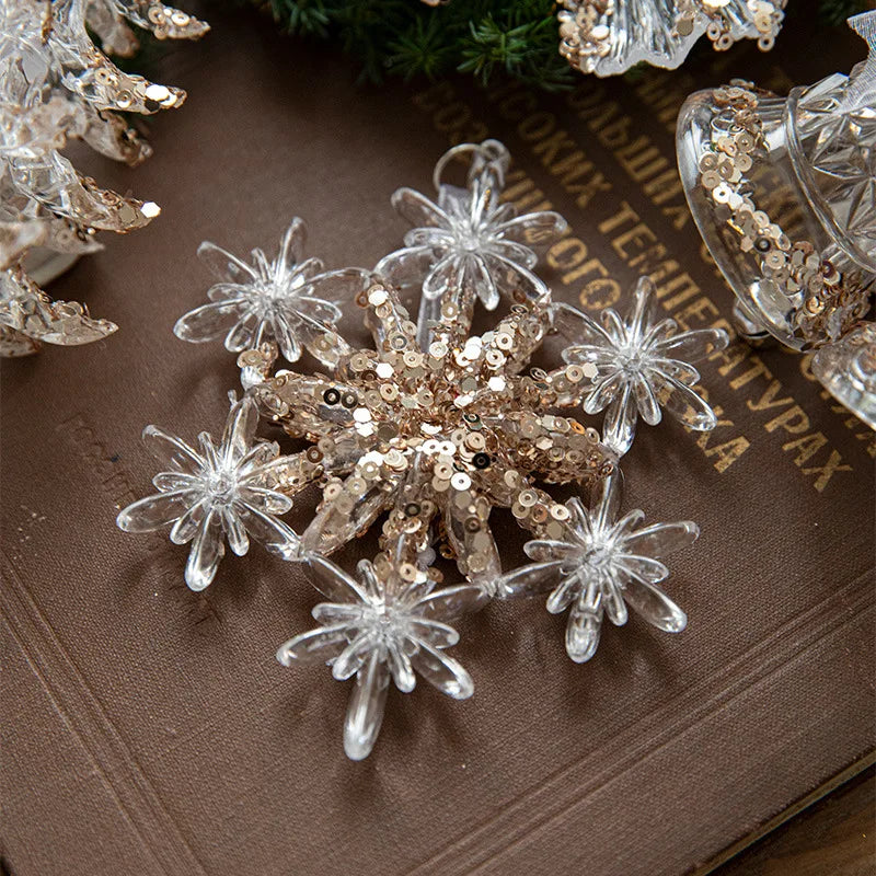 Luxury Acrylic Snowflake Ornament
