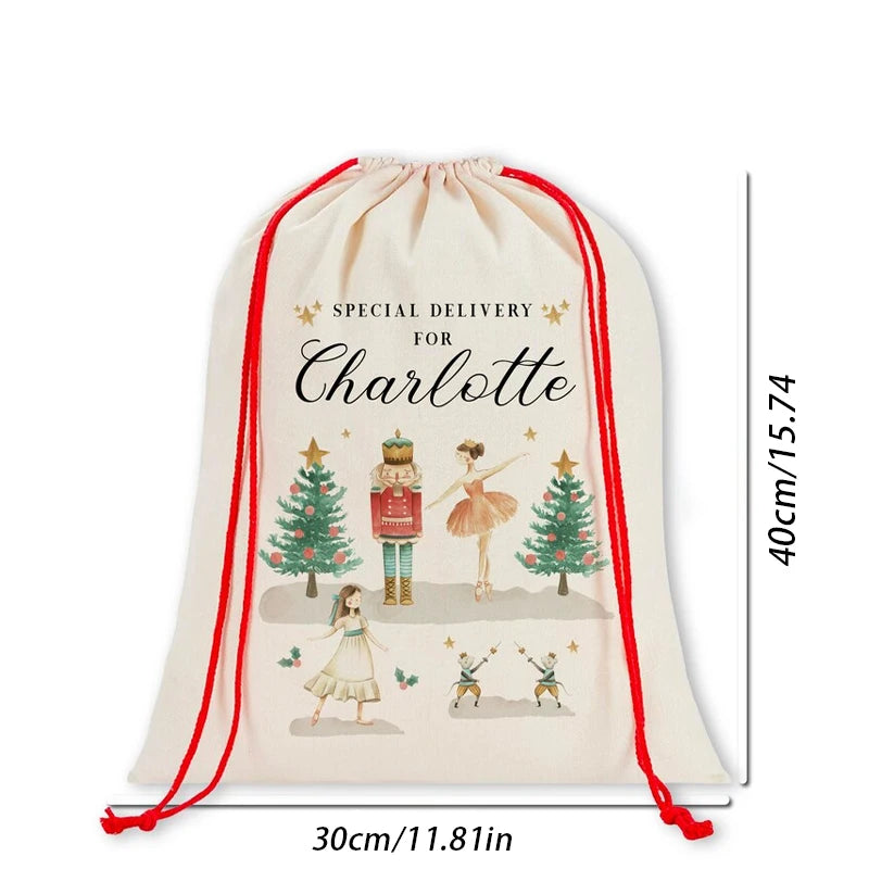 Luxury Personalised Christmas Gift Bag