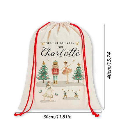 Luxury Personalised Christmas Gift Bag