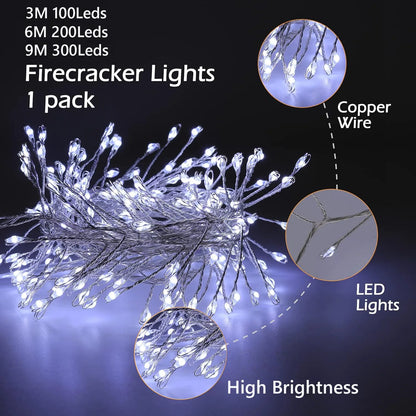 LED Firecracker Fairy Lights For Christmas Magic