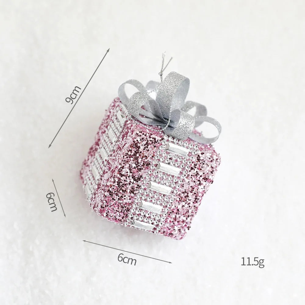 Pink Christmas Elegance Ornaments