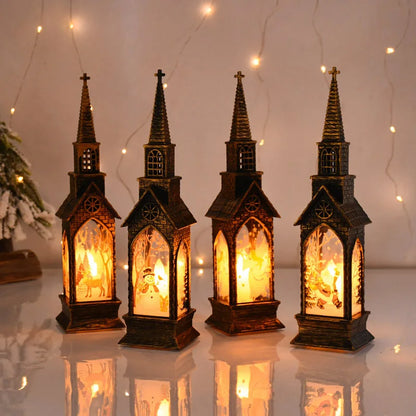 LED Christmas Church Lamp