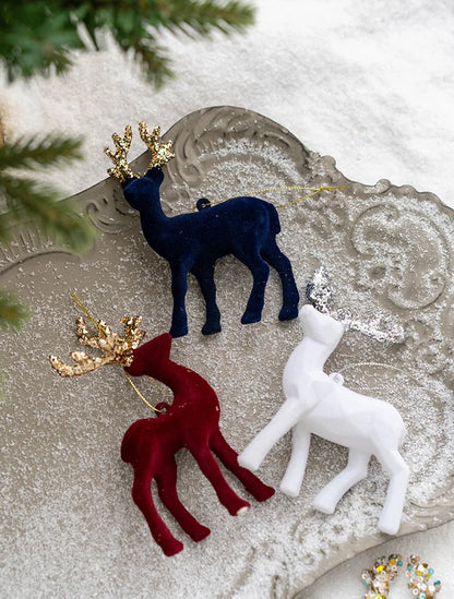 Luxury Christmas Reindeer Ornament
