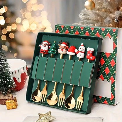 Luxury Christmas Cutlery Set