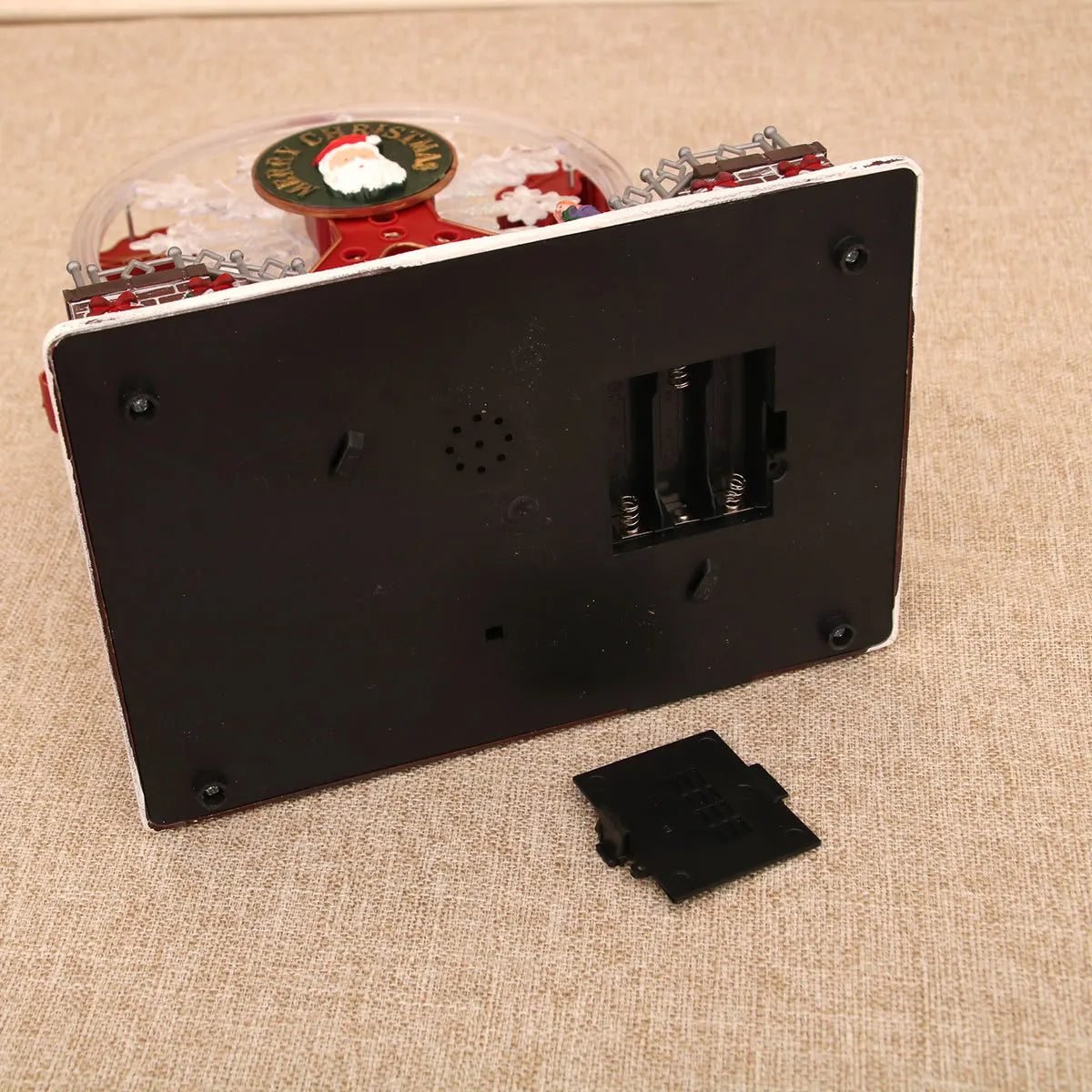 Santa Claus Spinning Light Up Ferris Wheel