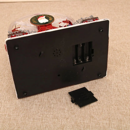 Santa Claus Spinning Light Up Ferris Wheel