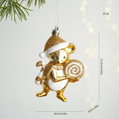 Balloon Dog Christmas Ornaments